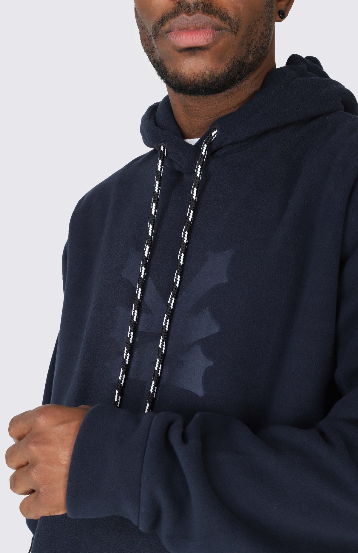 Poleron Hood Polar Innovation Azul Zoo York