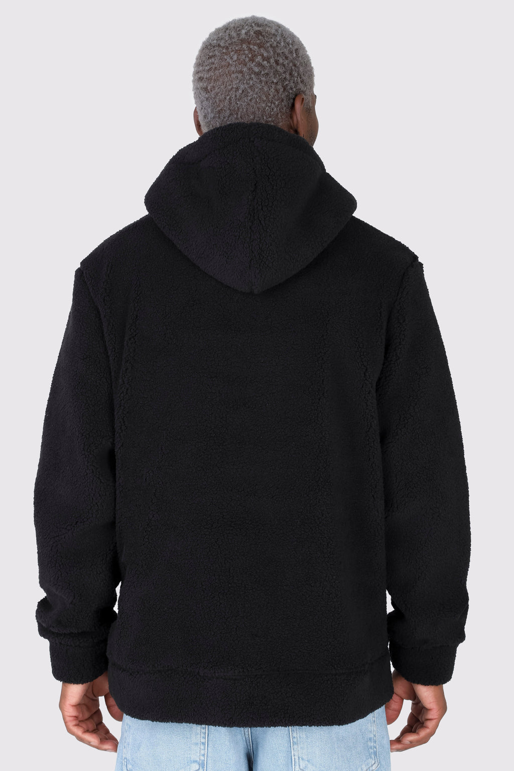 Poleron Hood Polar Benty Negro Zoo York