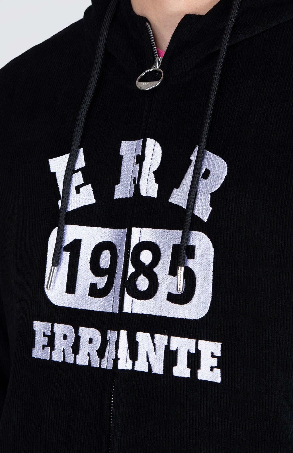 Poleron Zip Nomad Negro ERRANTE