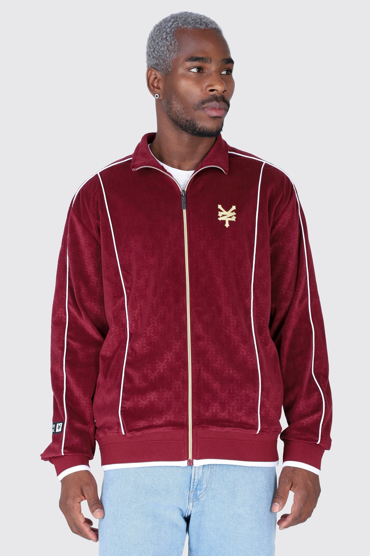 Chaqueta Velvet Cracker Burdeo Zoo York 