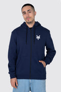 Poleron Zip Original Flow Azul Zoo York 