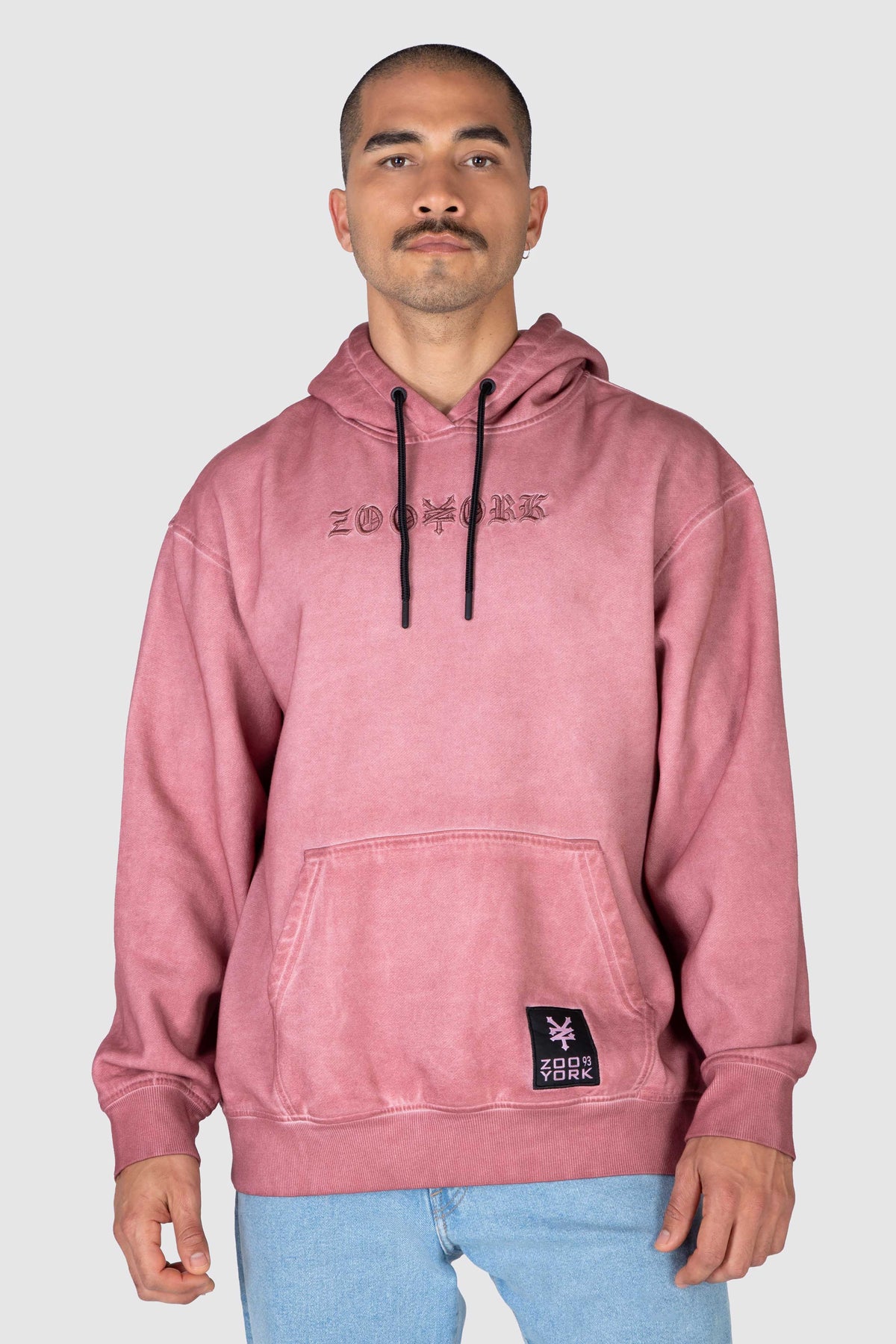 Poleron Hood Sounder Rosado Zoo York 