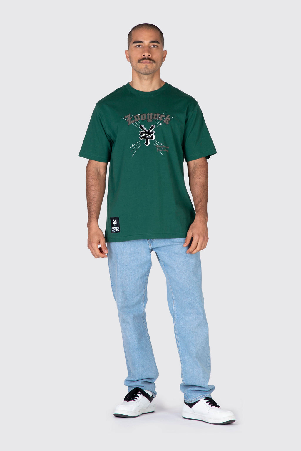 Polera M/C Fire Verde Zoo York 