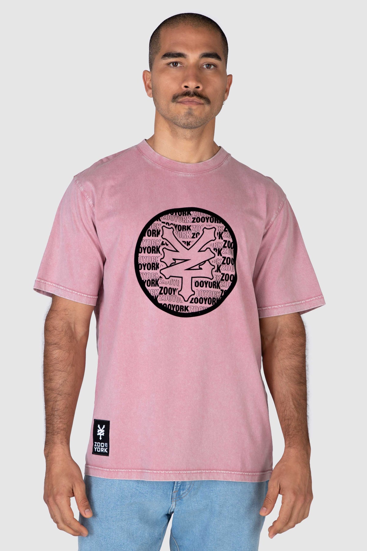 Polera M/C Emerging Rosado Zoo York 
