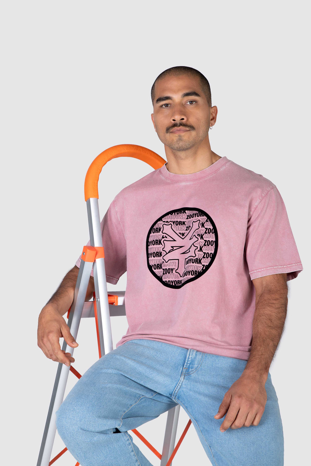 Polera M/C Emerging Rosado Zoo York 
