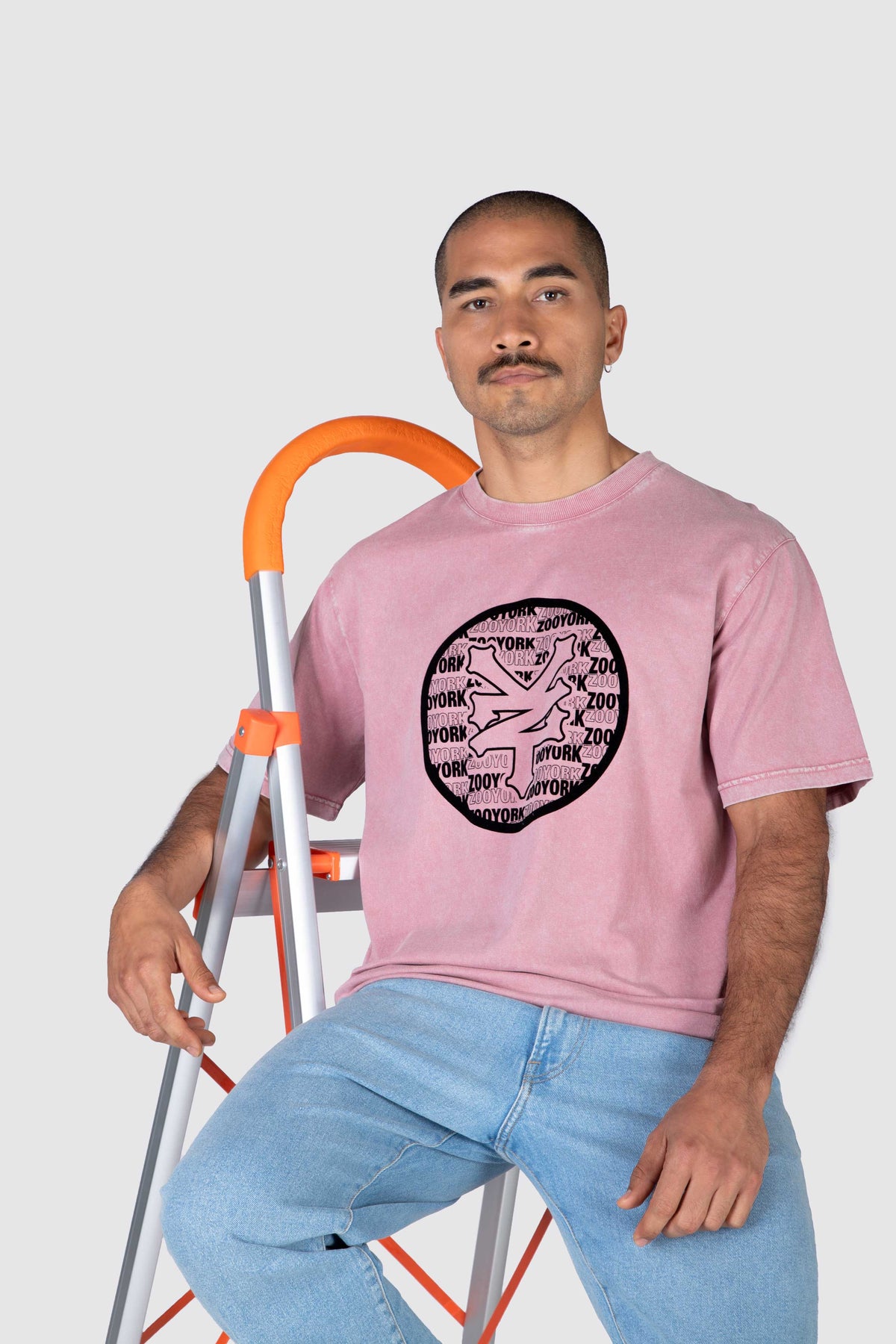 Polera M/C Emerging Rosado Zoo York 