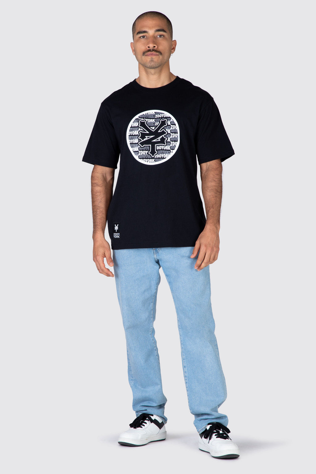 Polera M/C Emerging Negro Zoo York 