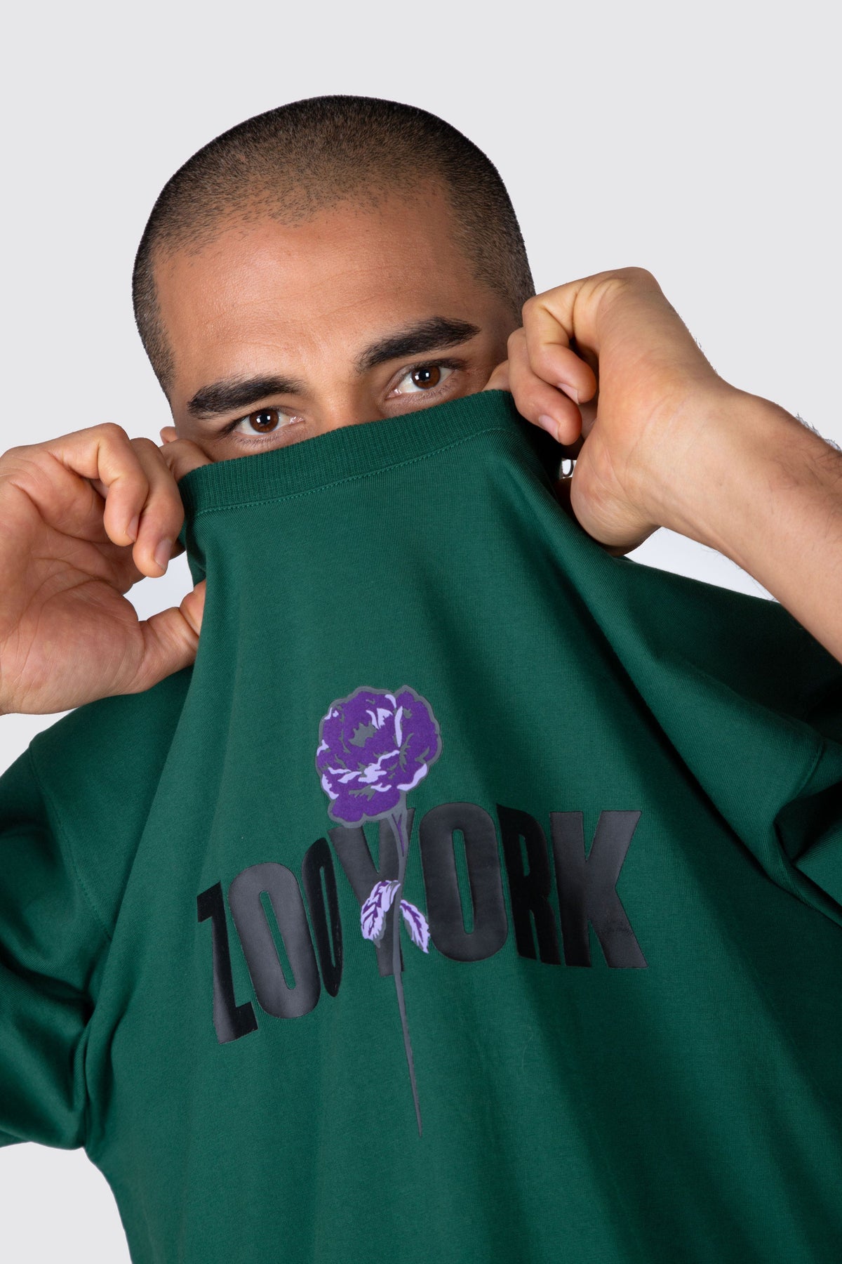 Polera M/C Gentle Verde Zoo York 
