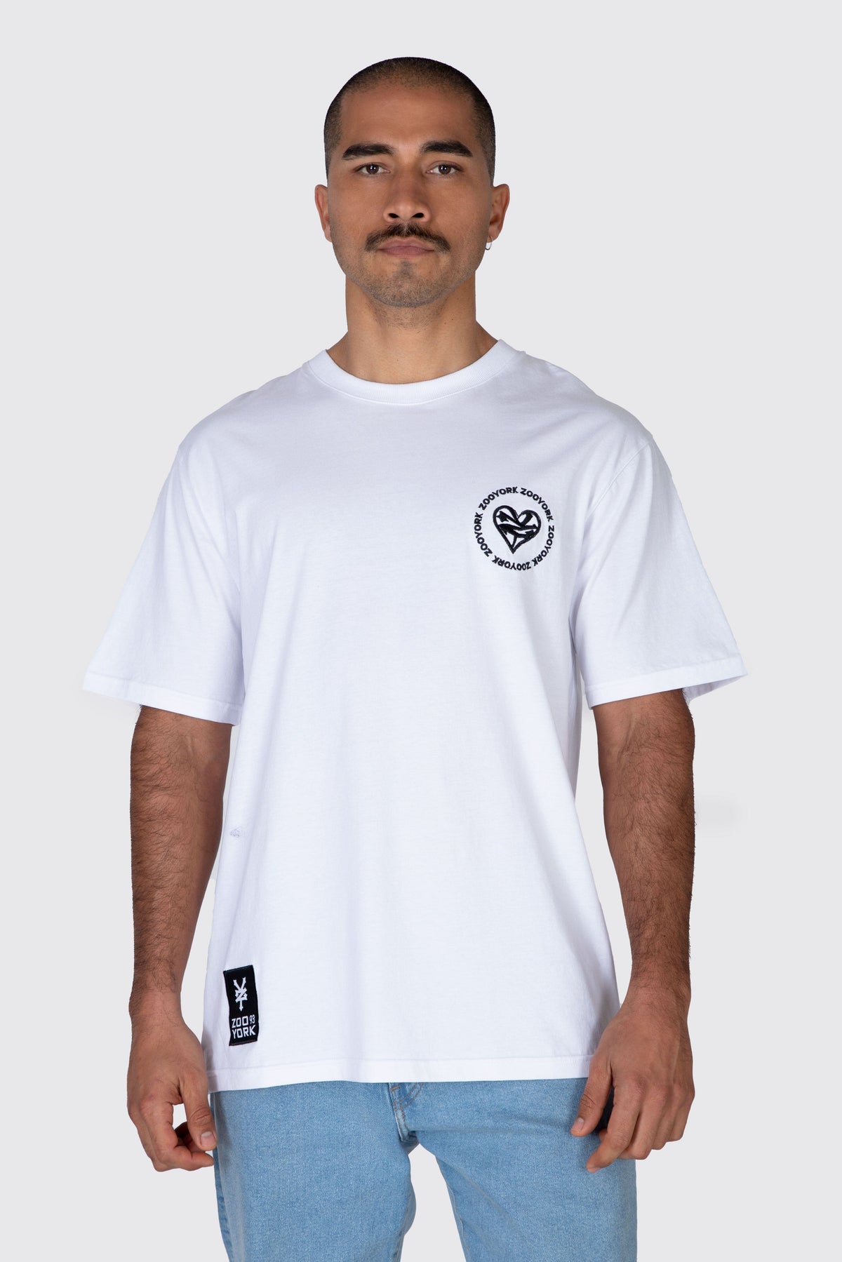 Polera M/C Zoo And Love Blanco Zoo York 