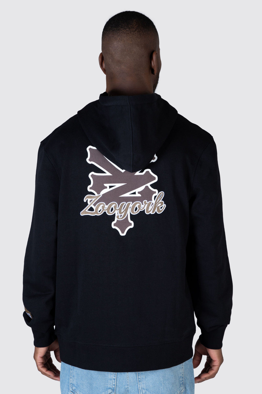 Poleron Hood Skate Group Negro Zoo York