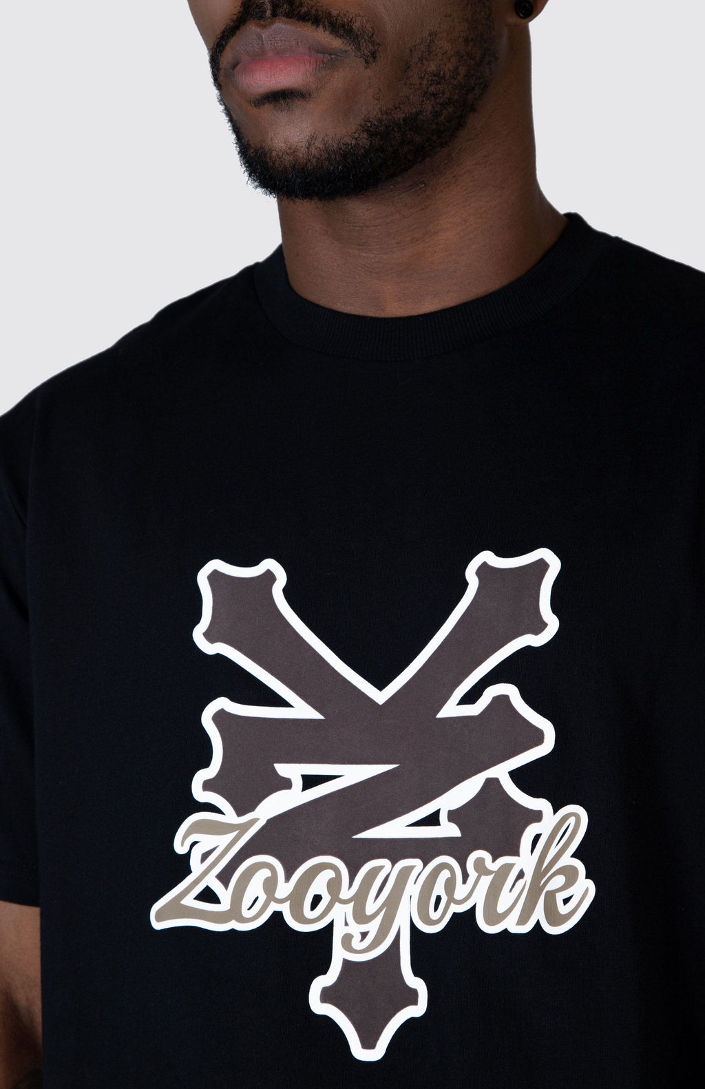 Polera M/C Skate Group Negro Zoo York