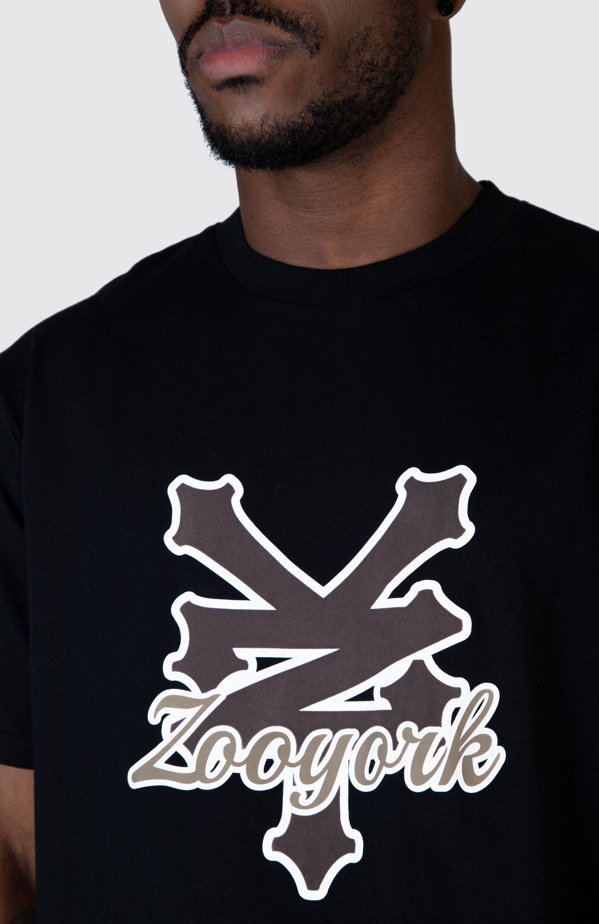Polera M/C Skate Group Negro Zoo York