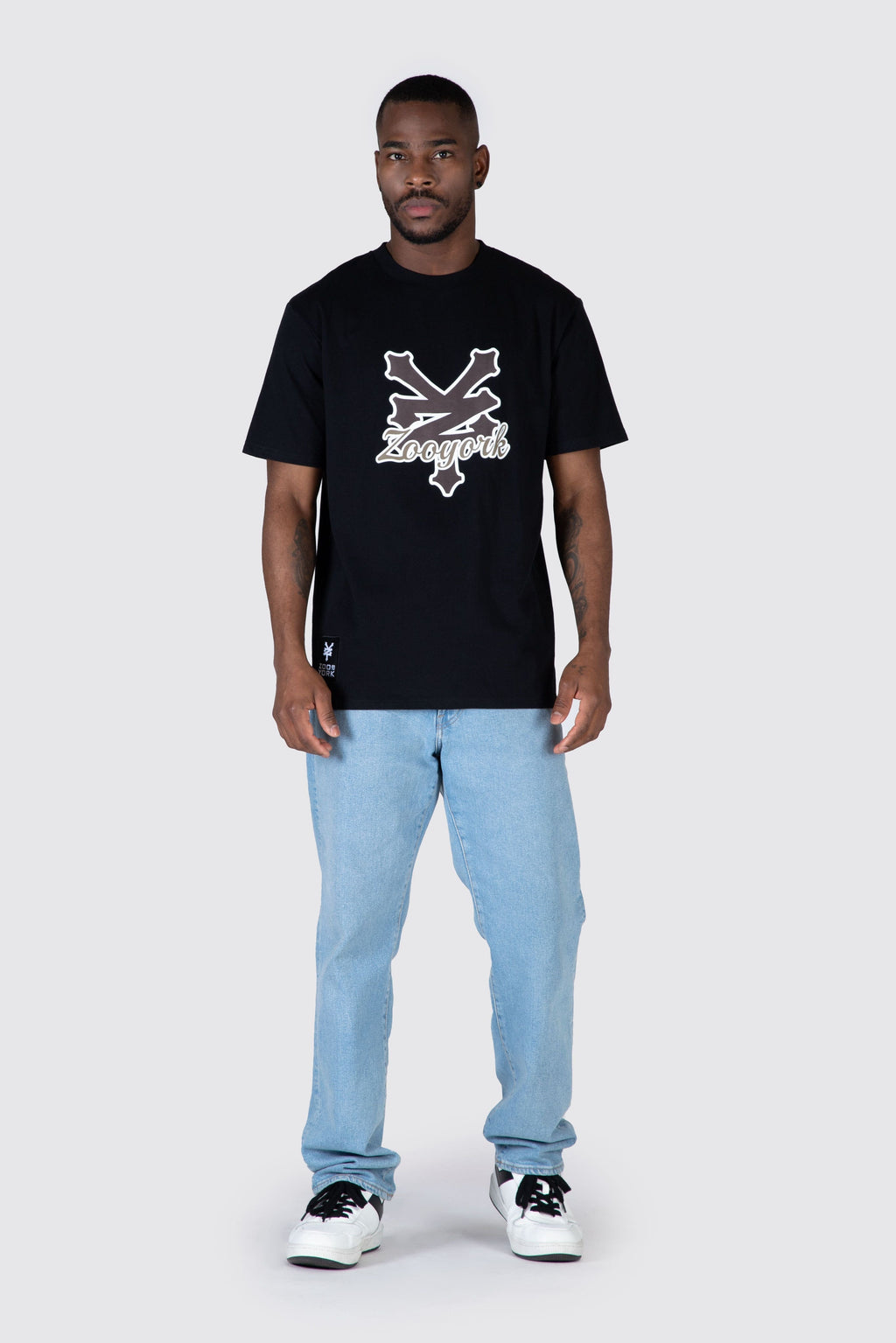 Polera M/C Skate Group Negro Zoo York