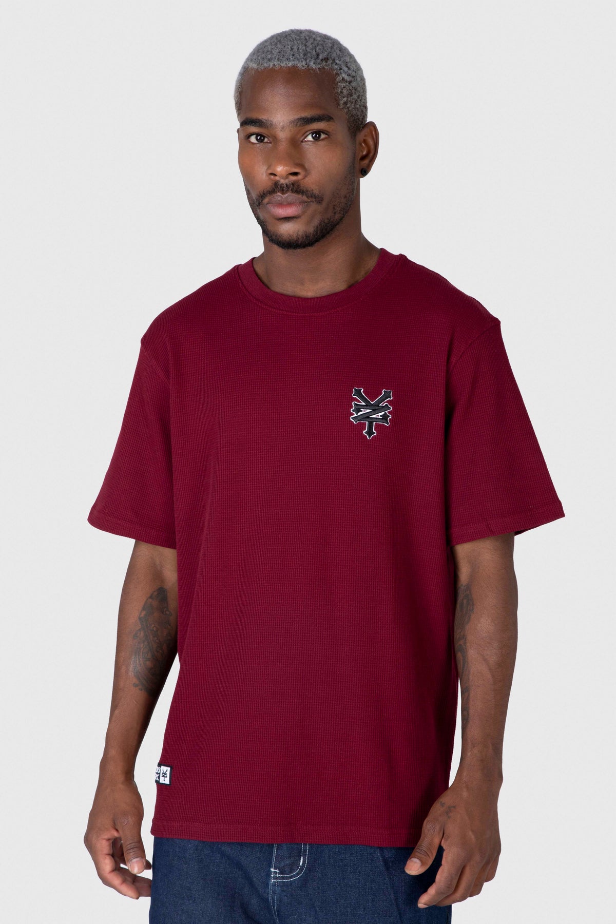 Polera M/C Original City Burdeo Zoo York