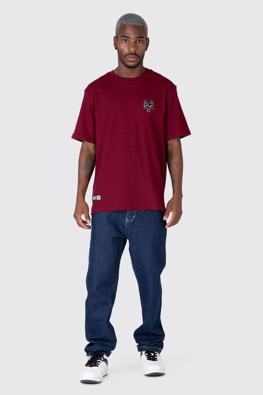 Polera M/C Original City Burdeo Zoo York