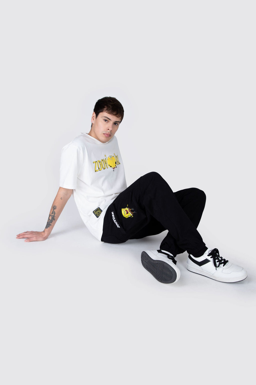 Jogger Comfy Bob Esponja Scamp Negro Zoo York