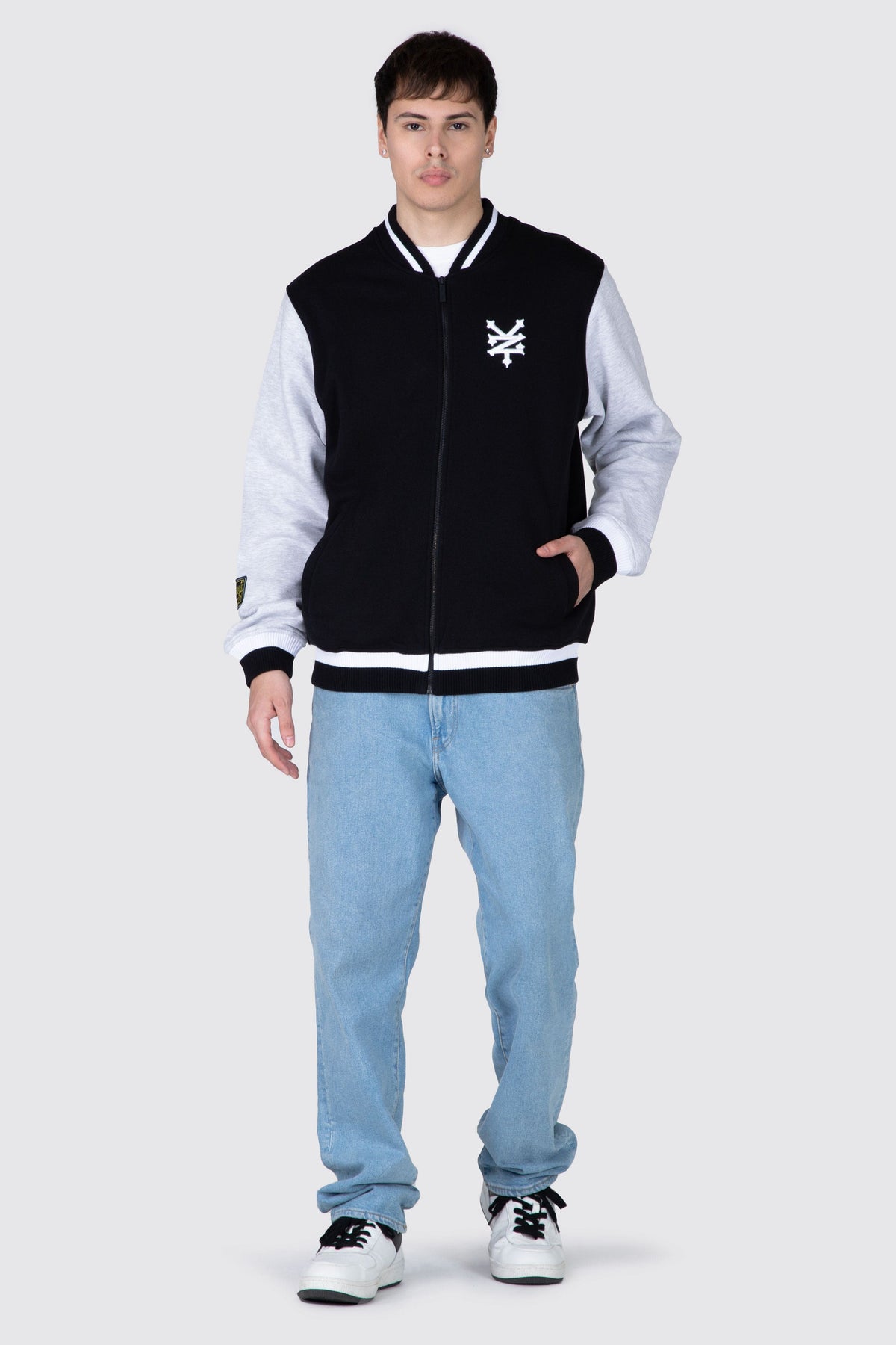 Chaqueta Bomber Bob Esponja Borough Negro Zoo York