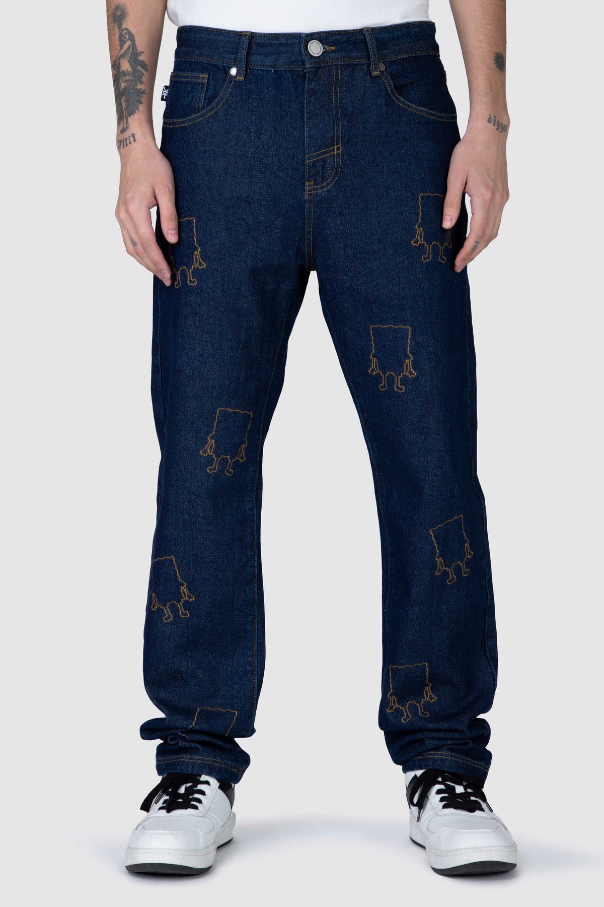 Jeans Bob Esponja Contour Azul Zoo York 