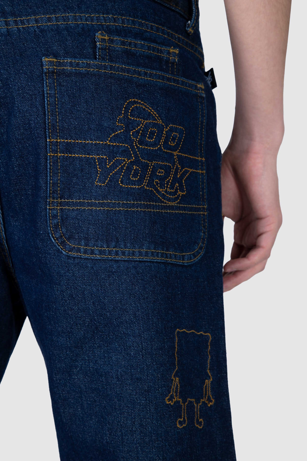 Jeans Bob Esponja Contour Azul Zoo York 