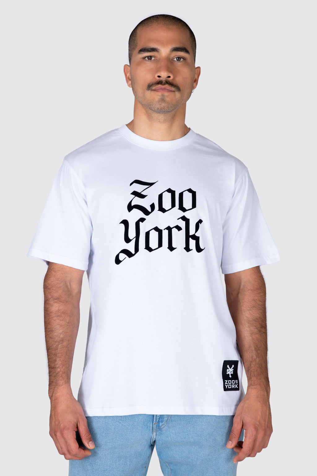Polera M/C Script 3.0 Blanco Zoo York 