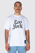 Polera M/C Script 3.0 Blanco Zoo York 