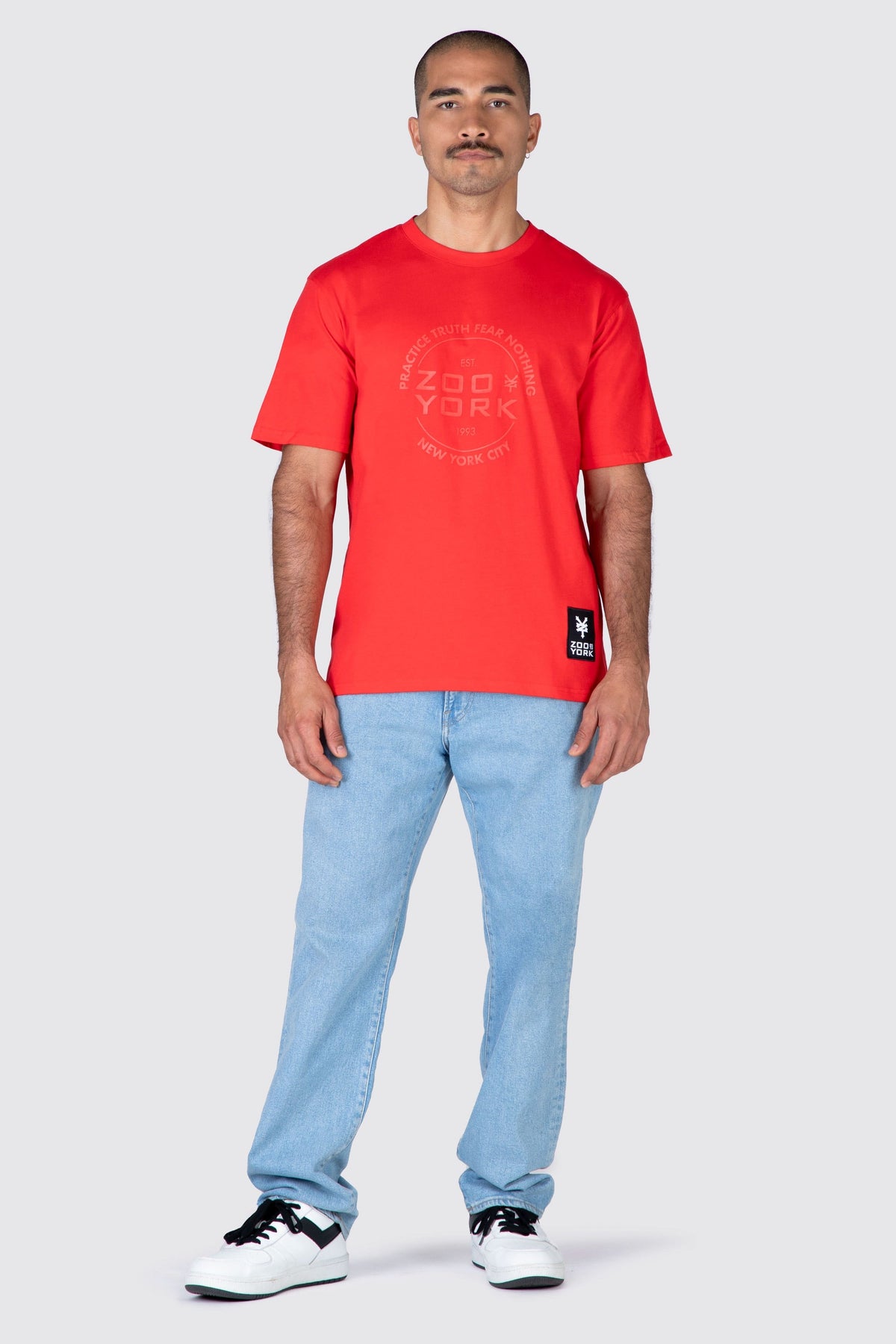 Polera M/C Trend 3.0 Rojo Zoo York 