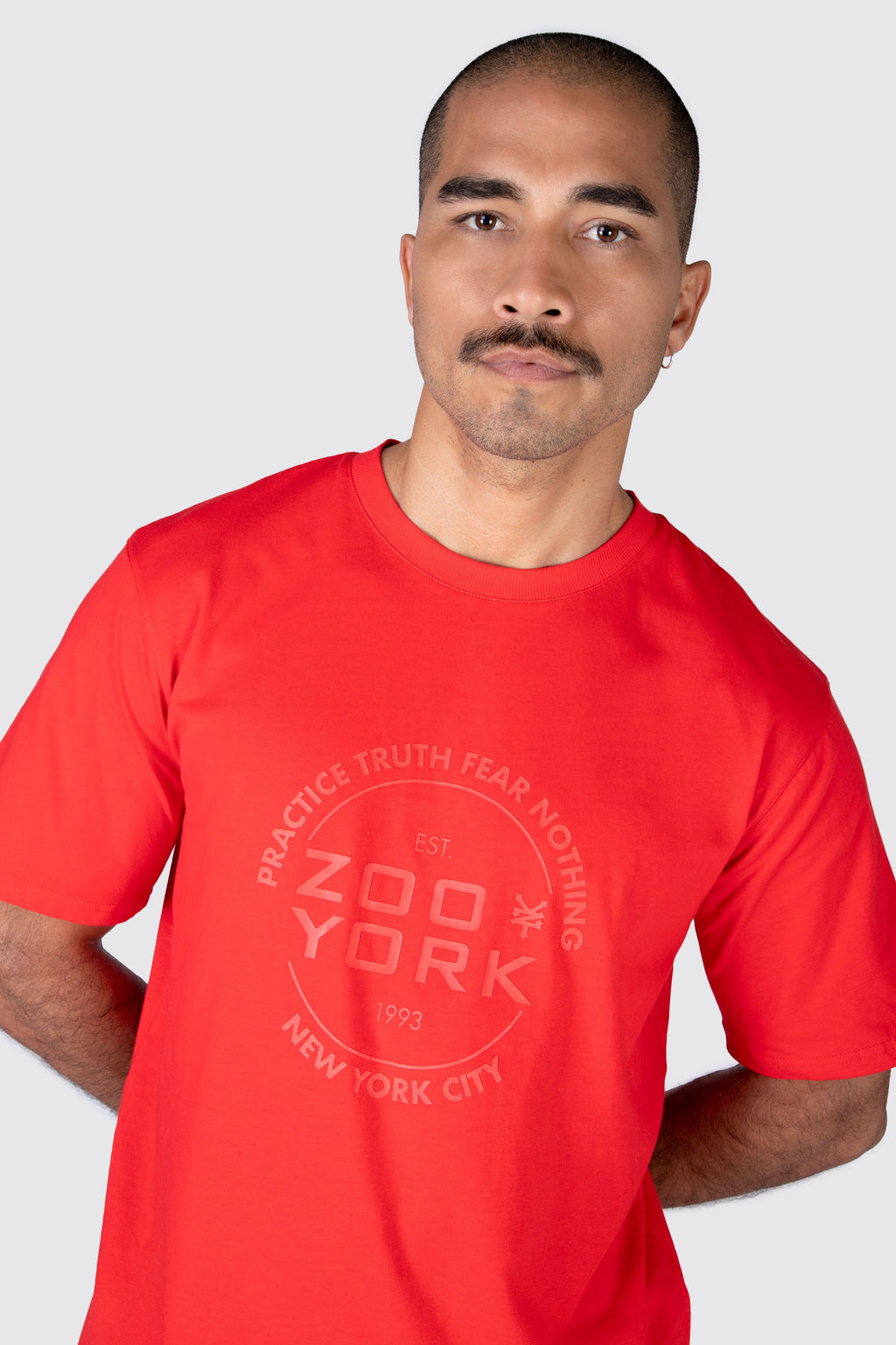 Polera M/C Trend 3.0 Rojo Zoo York 