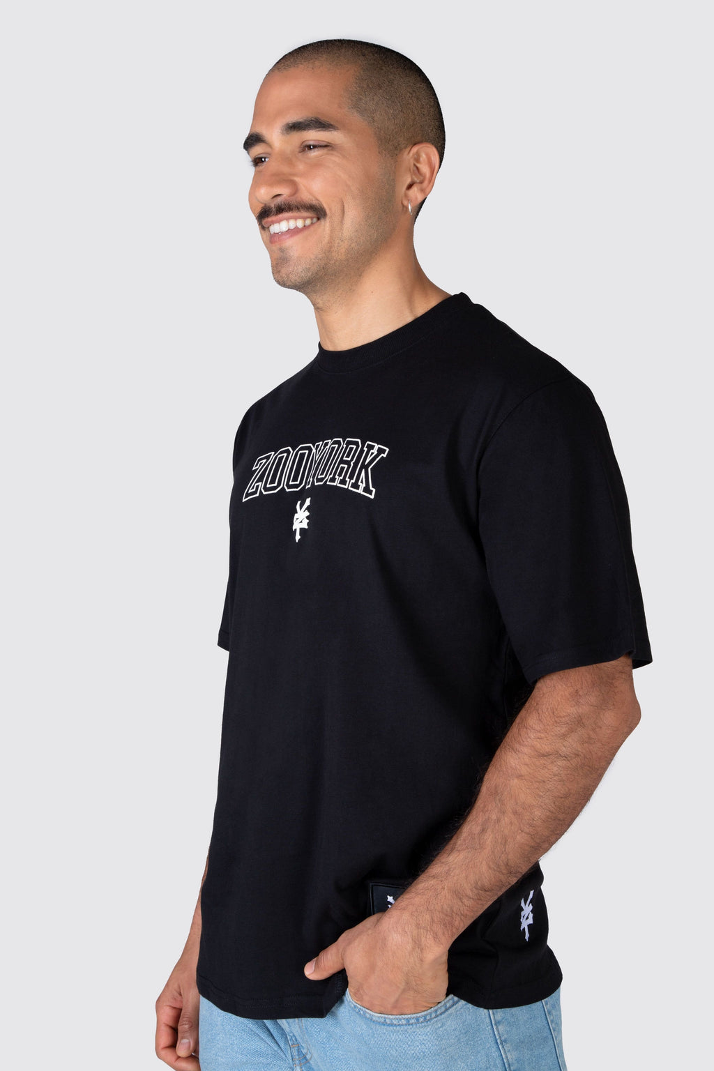 Polera M/C Street Me 3.0 Negro Zoo York 