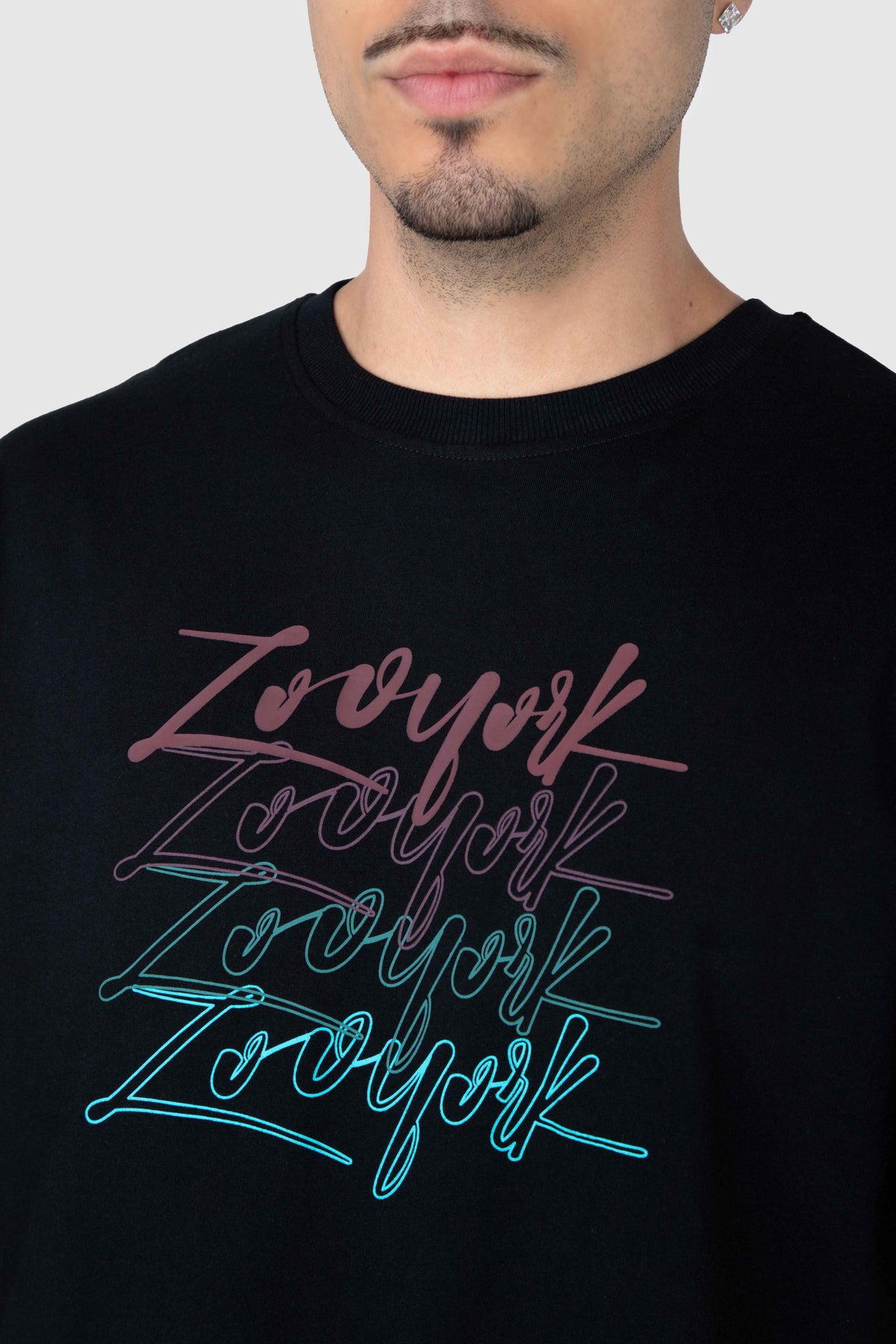 Polera M/C Magic Scrip 3.0 Negro Zoo York 
