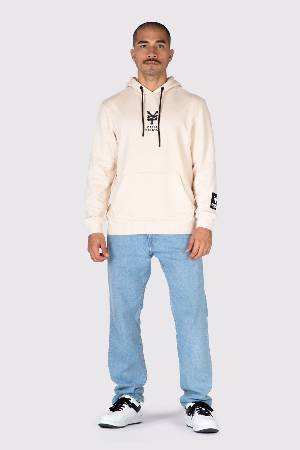 Poleron Hood Kings 3.0 Beige Zoo York 
