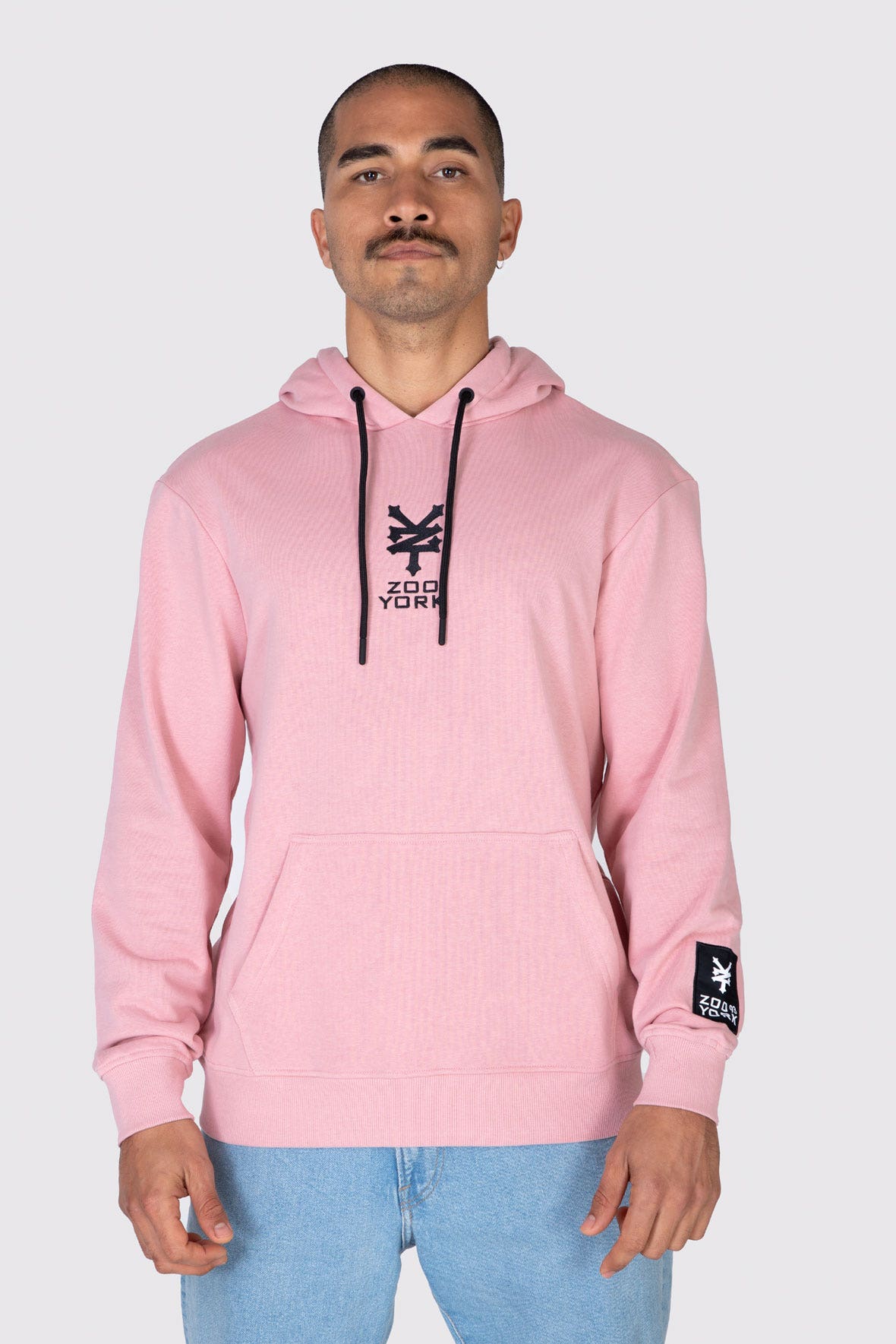 Poleron Hood Kings 3.0 Rosado Zoo York 