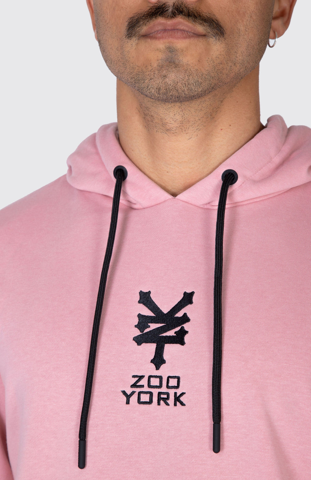 Poleron Hood Kings 3.0 Rosado Zoo York 