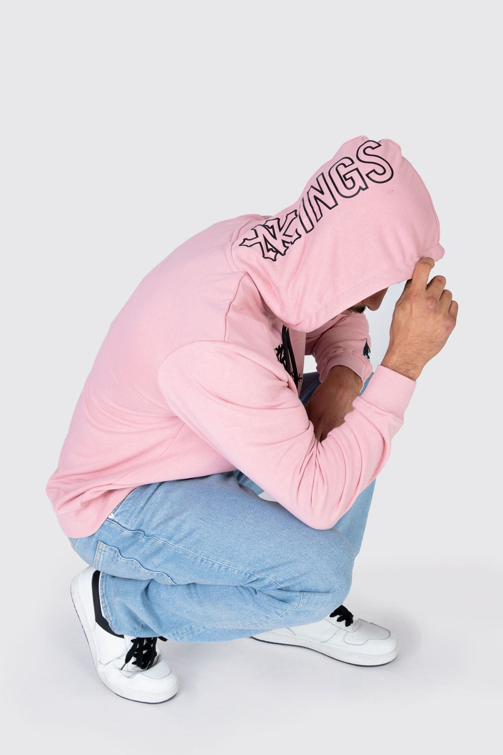 Poleron Hood Kings 3.0 Rosado Zoo York 