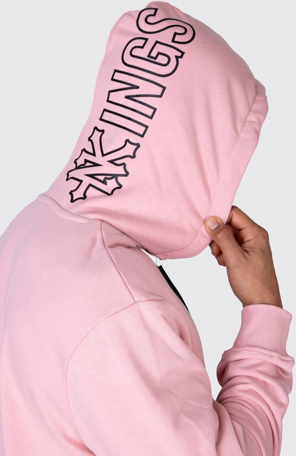 Poleron Hood Kings 3.0 Rosado Zoo York 