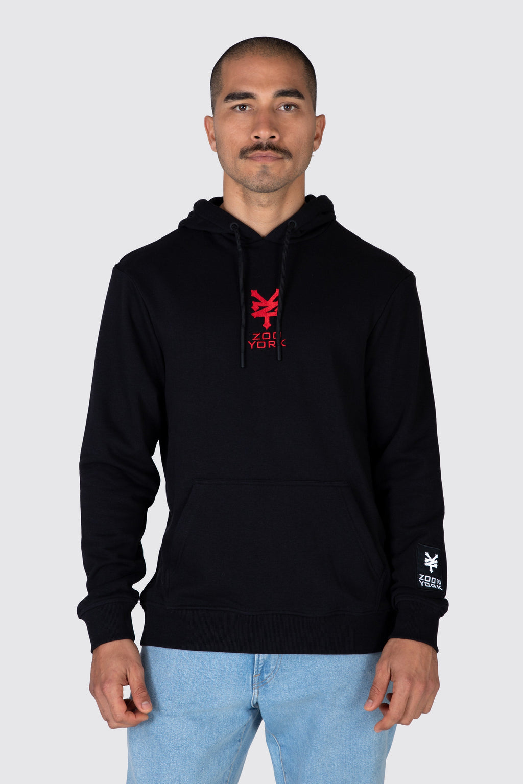 Poleron Hood Kings 3.0 Negro Zoo York 