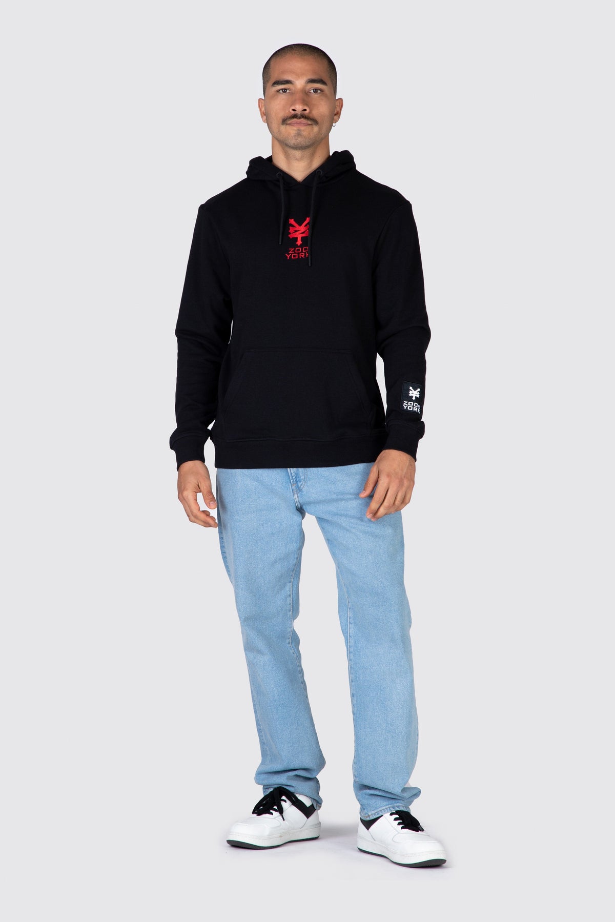 Poleron Hood Kings 3.0 Negro Zoo York 