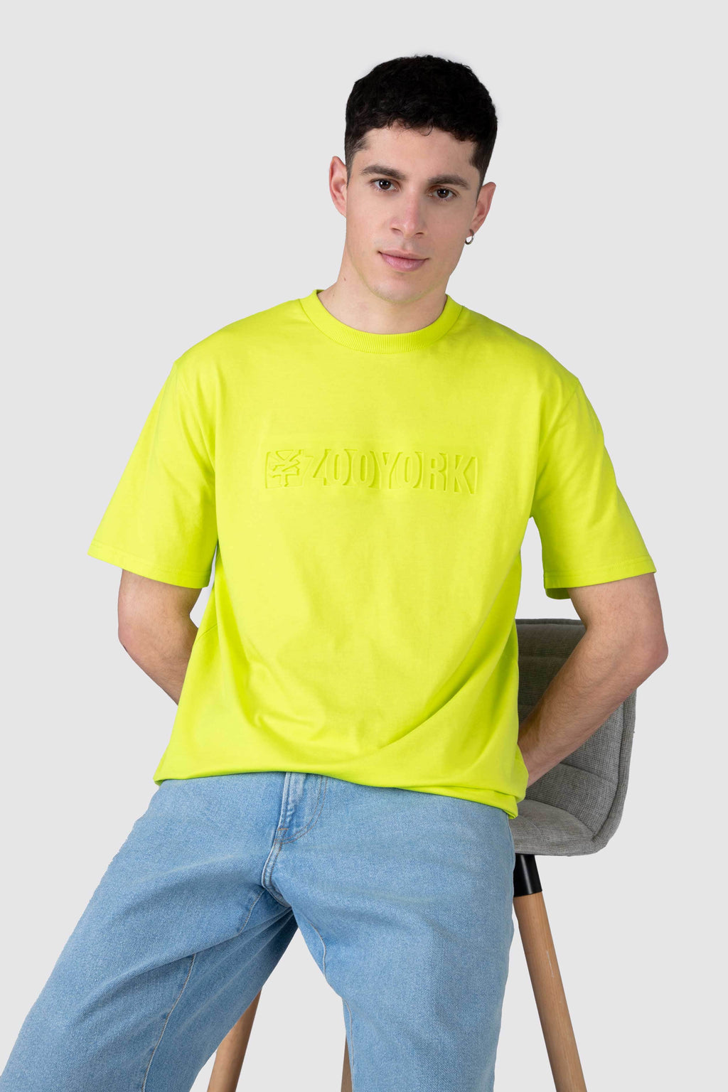 Polera M/C Media Amarillo Fluor Zoo York