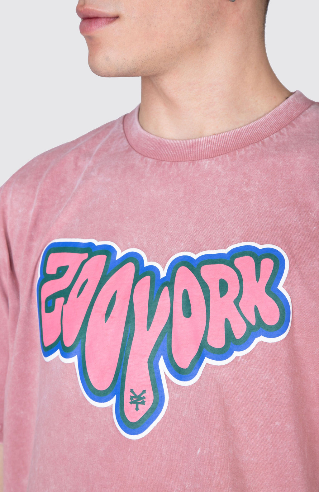 Polera M/C Relove Rosado Zoo York