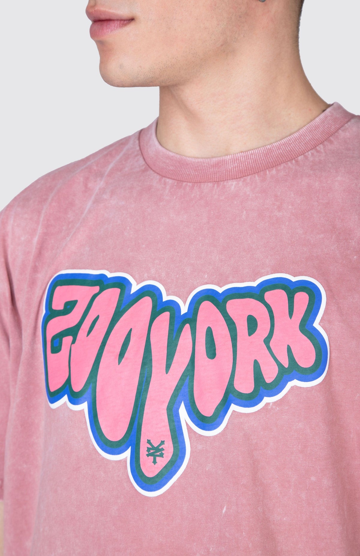Polera M/C Relove Rosado Zoo York