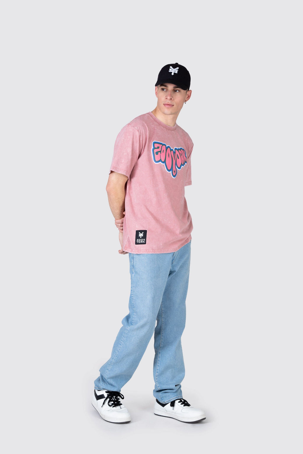 Polera M/C Relove Rosado Zoo York