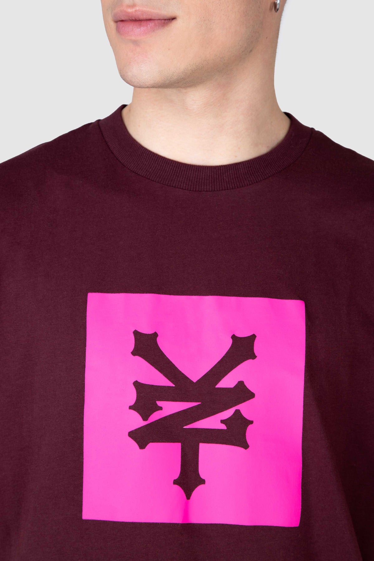 Polera M/C Limited Burdeo Zoo York 