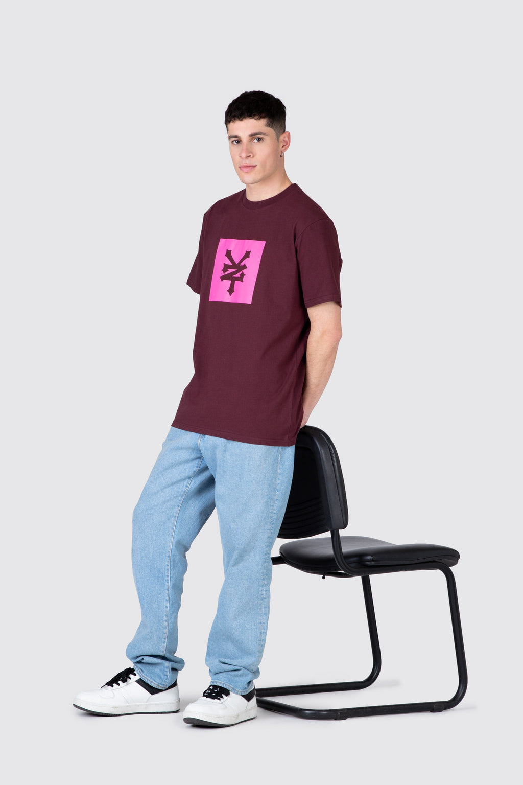 Polera M/C Limited Burdeo Zoo York 