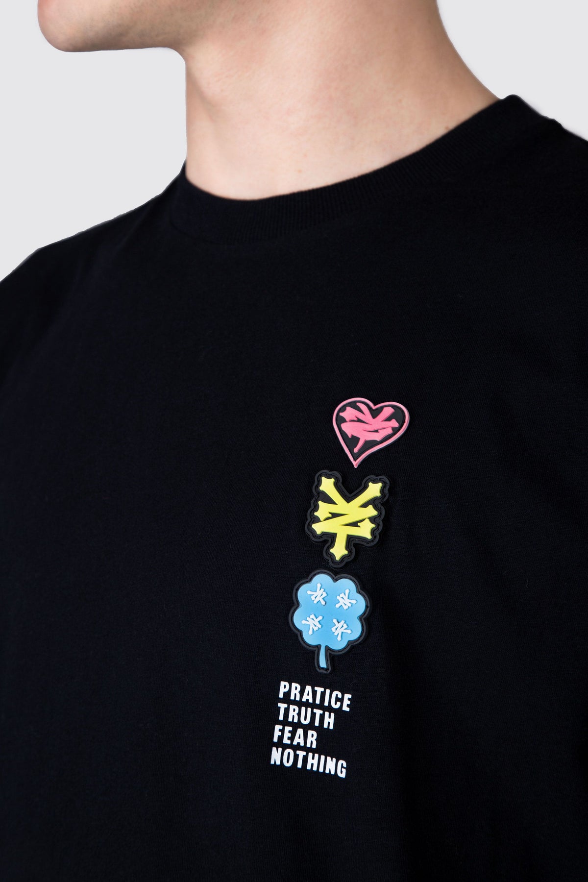 Polera M/C Unrestrained Negro Zoo York 