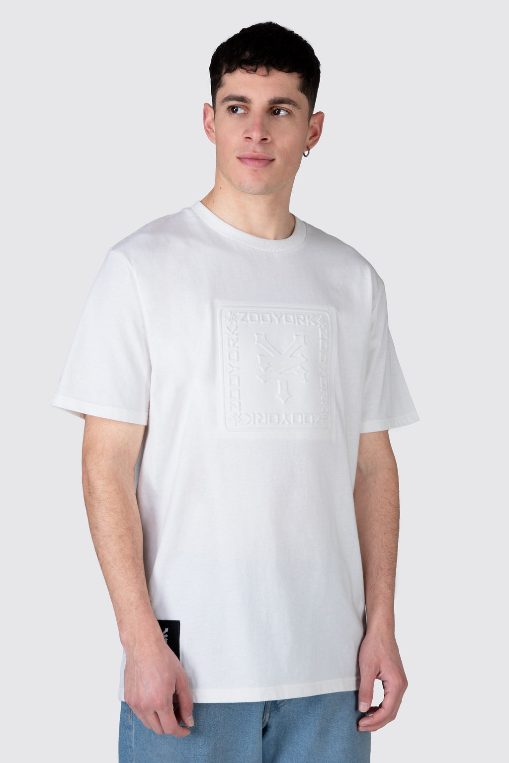 Polera M/C Barroco Blanco Zoo York