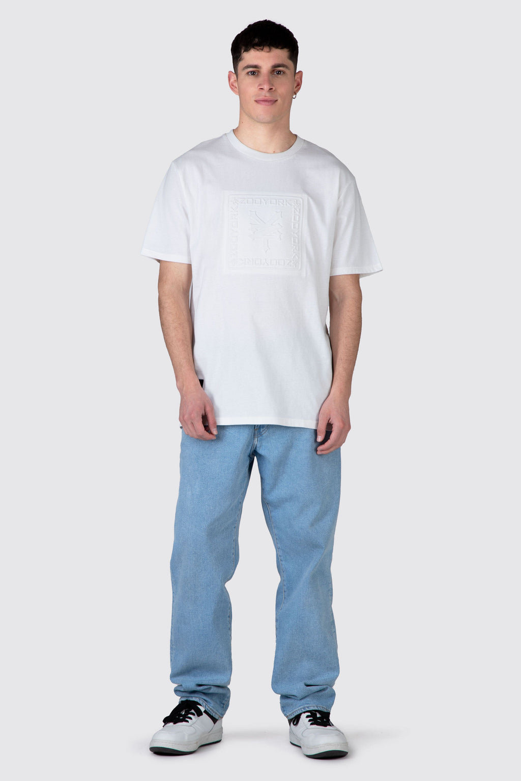 Polera M/C Barroco Blanco Zoo York