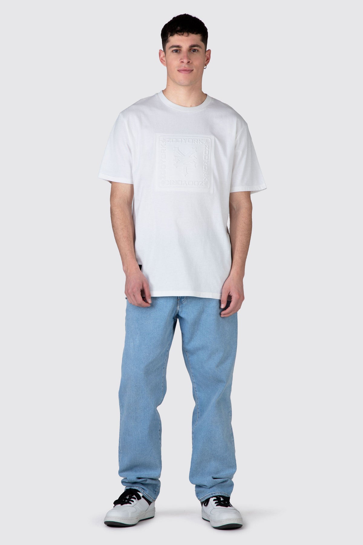 Polera M/C Barroco Blanco Zoo York