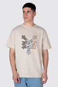 Polera M/C Savage Cracker Beige Zoo York 