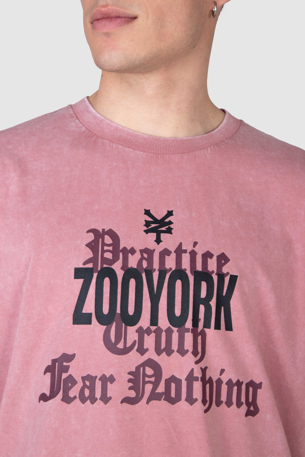 Polera M/C Today Rosado Zoo York