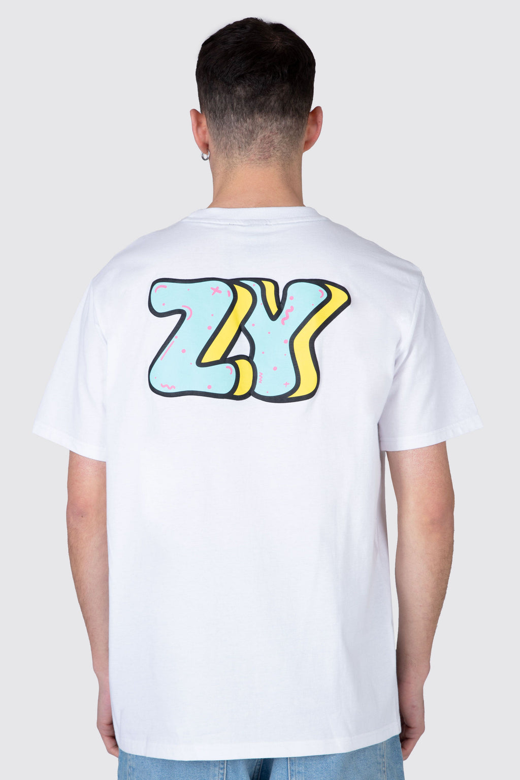 Polera M/C Zoonuts Blanco Zoo York