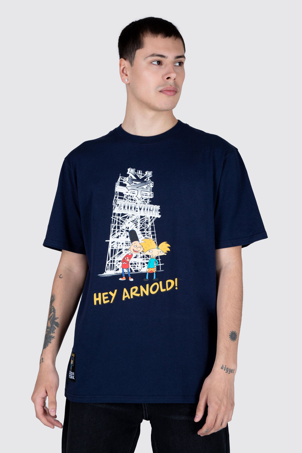 Polera M/C Arnold Never Sleep Azul Zoo York